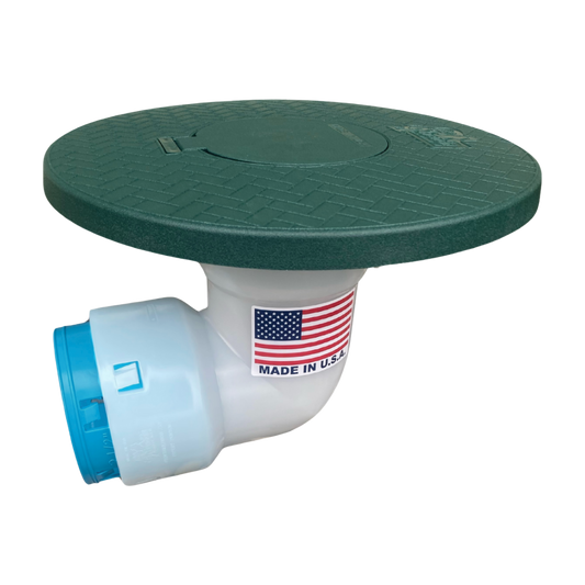 High Flow Pop-Up Emitter</br>& Turf Restrictor Plate</br>Connects to 3½ Inch Corrugated (Copy)