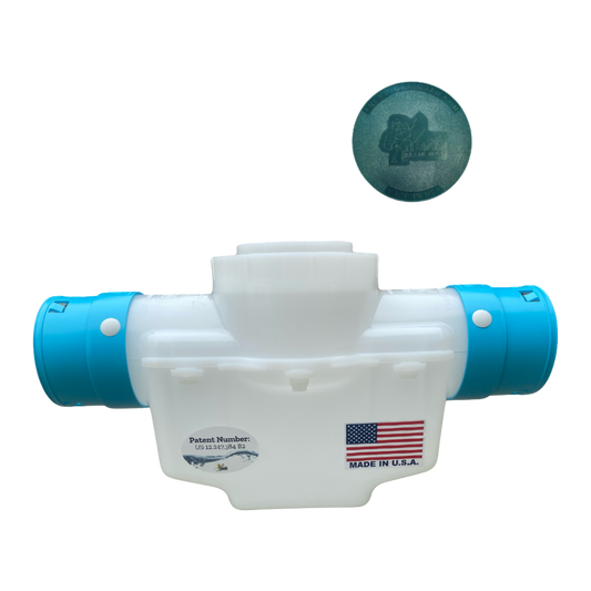 4 Inch Catch Basin</br> Connects to 3½ Inch Corrugated