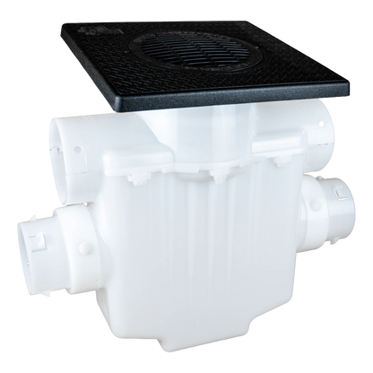 12×12 Catch Basin<br>Connects to 4 Inch SCH 40 PVC