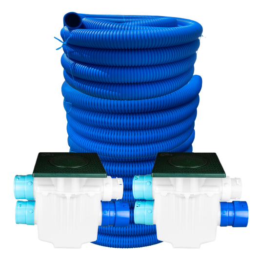 High Octane® 3½ Inch French Drain to 4 Inch Discharge Line