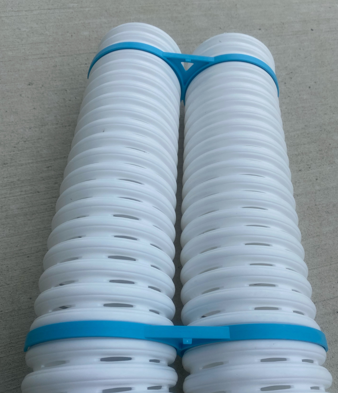 FDM’s Quick Connect<br>Pipe Connectors for<br>3½ InchCorrugated Pipe